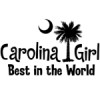 Buy Black Carolina Girl Best in the World T-Shirts, Apparel, and Gifts