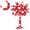 Buy White Heart Pattern Palmetto Moon Pocket Print T-Shirts, Apparel, and Gifts